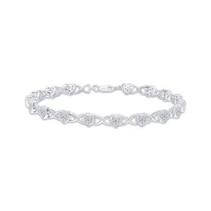 Kay Jewelers Round-Cut Diamond Heart
Bracelet